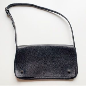 Banana Republic Leather Purse, Black